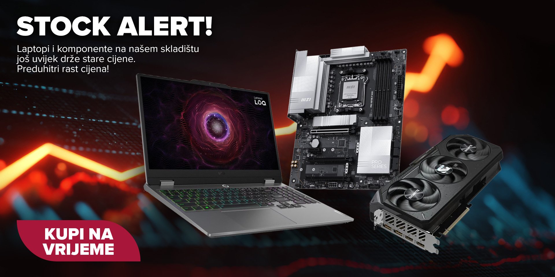 Laptopi i komponente po super cijenama